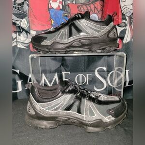 Ecco Men's Black & Gray Trail Sneakers